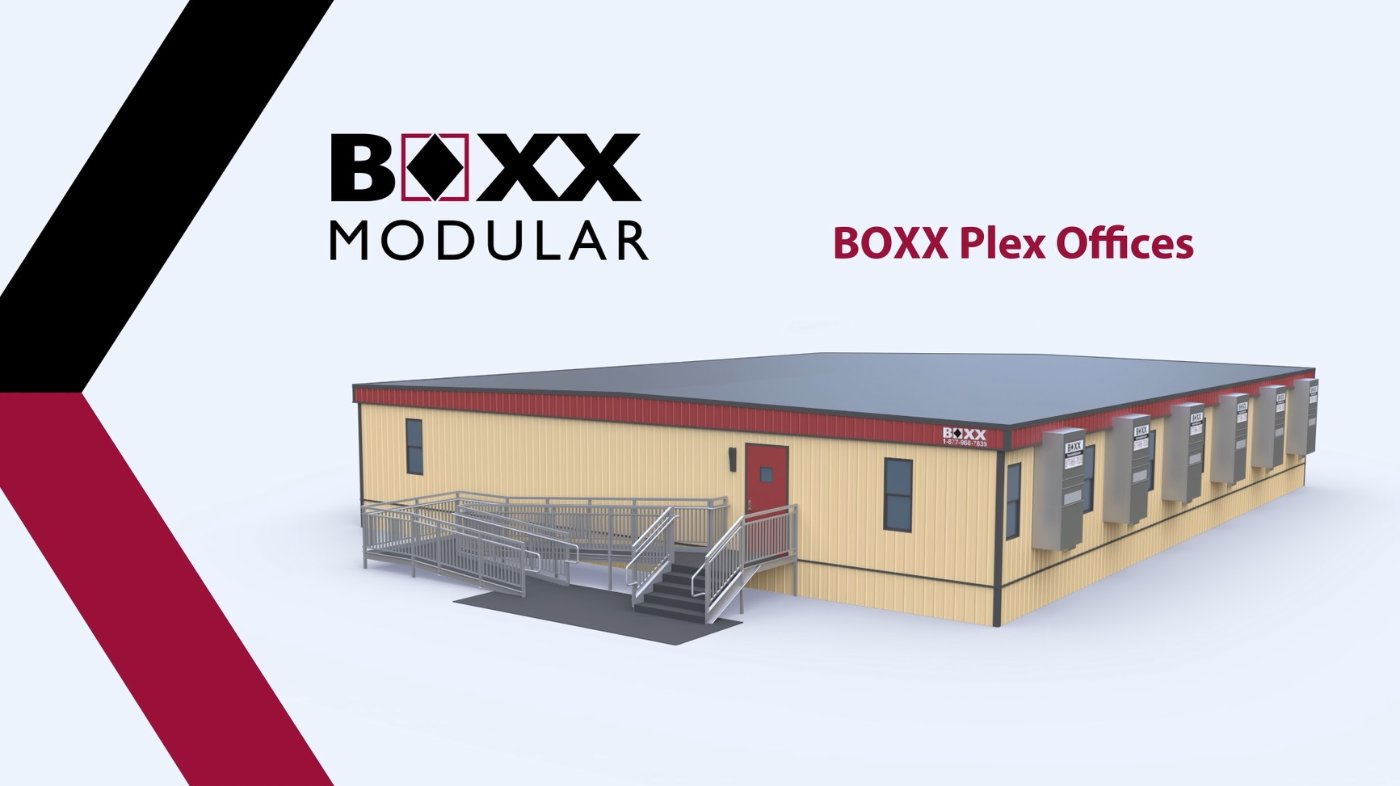 Modular Sales Office Buildings BOXX