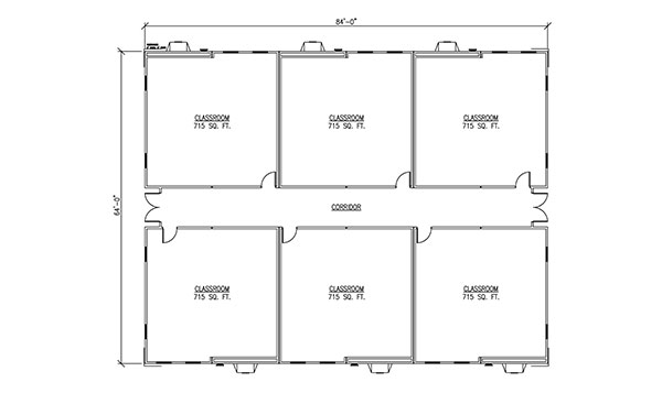 6 Classrooms